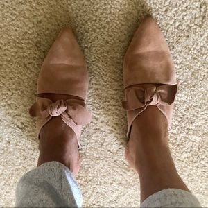 Jeffrey Campbell mules with bow